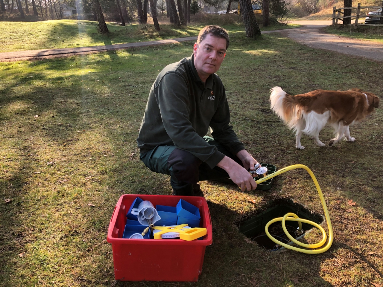De toolkit van De Enk Groen & Golf helpt niet alleen om zuiniger met water om te gaan, maar ook om problemen met de waterhuishouding in kaart te brengen  De toolkit van De Enk Groen & Golf helpt niet alleen om zuiniger met water om te gaan, maar ook om problemen met de waterhuishouding in kaart te brengen